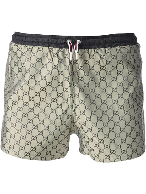 gucci swim trunks boys|designer bathing suits men.